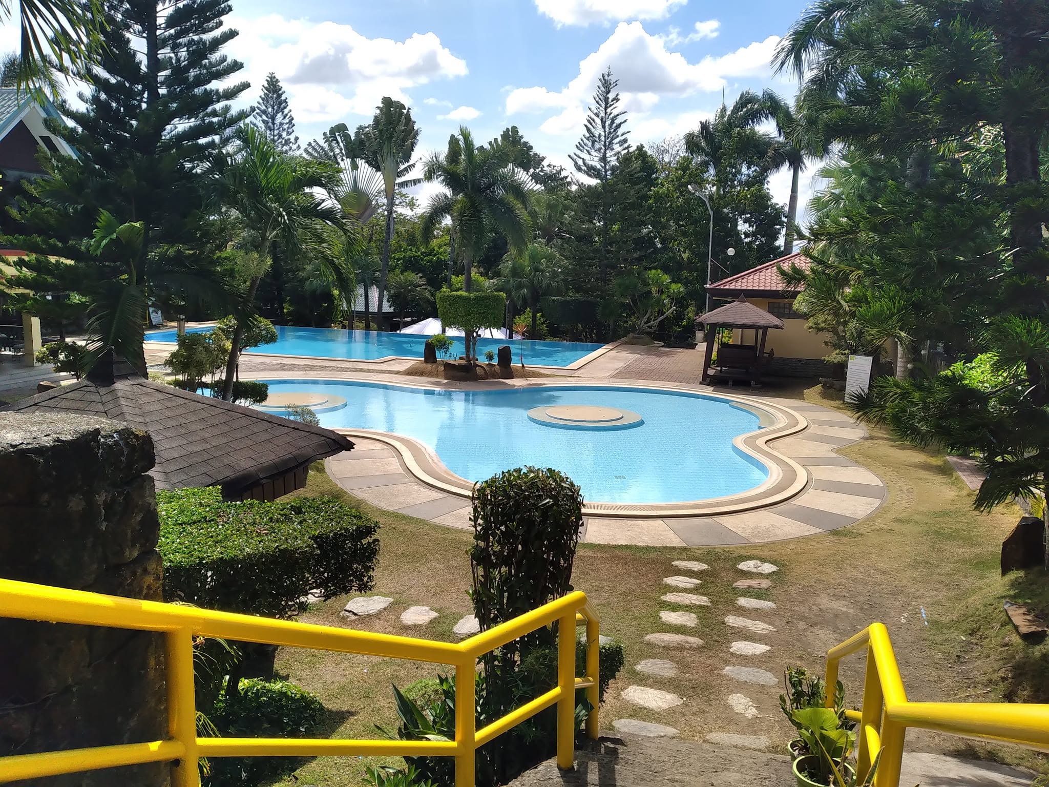 Resort pool lounge